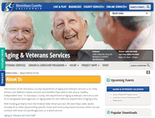 Tablet Screenshot of agingservices.info